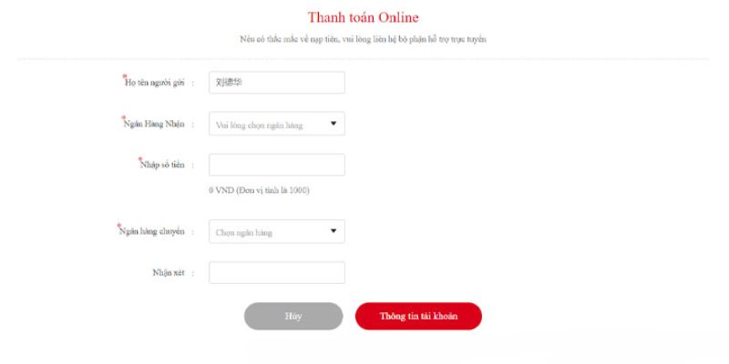 Hoàn tất các thủ tục đăng ký tài khoản